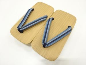 未使用品　男物桐下駄(24センチ)